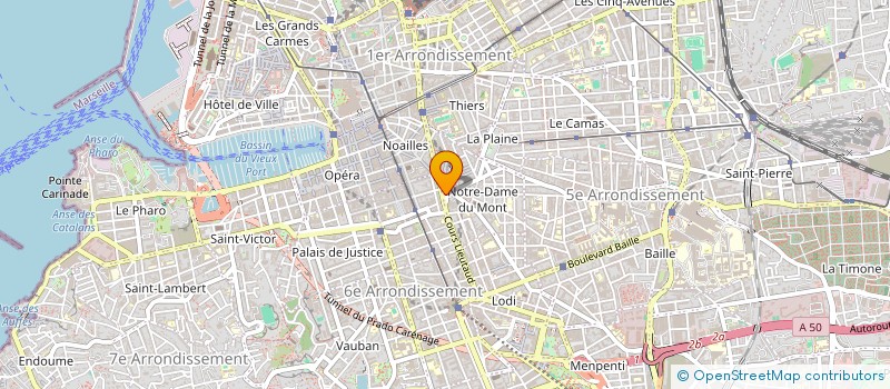 localisation de l'entreprise MICO à MARSEILLE
