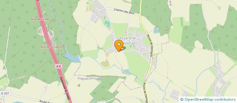 localisation de l'entreprise MICO  LESSARD-LE-NATIONAL