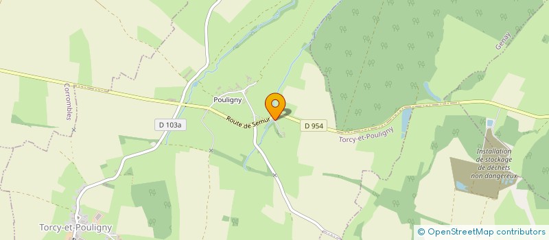 localisation de l'entreprise MICOCE  TORCY-ET-POULIGNY