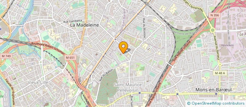 localisation de l'entreprise MICOCOULIER à LILLE