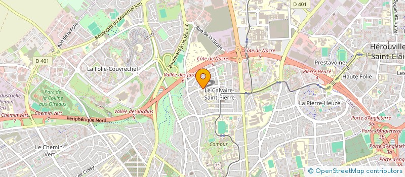 localisation de l'entreprise MICODIS à CAEN