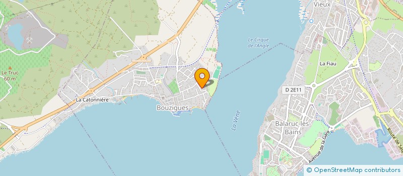 localisation de l'entreprise MICOJA  BOUZIGUES