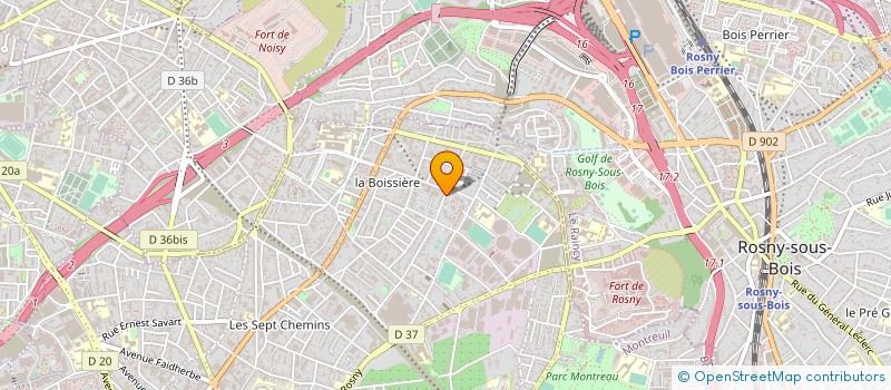 localisation de l'entreprise MICOL à MONTREUIL