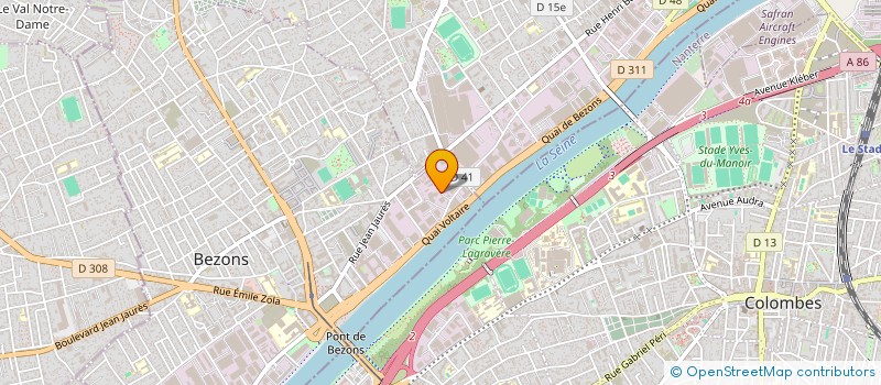 localisation de l'entreprise MICOL  BEZONS