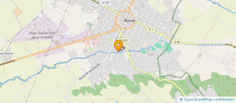 localisation de l'entreprise MICOLO  REVEL