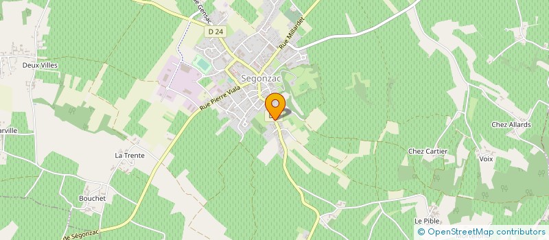 localisation de l'entreprise MICOMA à BELLEVIGNE