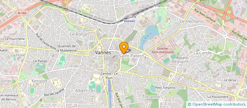 localisation de l'entreprise MICOPAT à VANNES