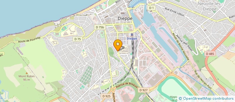 localisation de l'entreprise MICOPHE à DIEPPE
