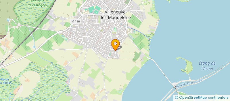 localisation de l'entreprise MICOSODA  VILLENEUVE-LES-MAGUELONE