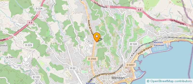 localisation de l'entreprise MICOTEC à MENTON