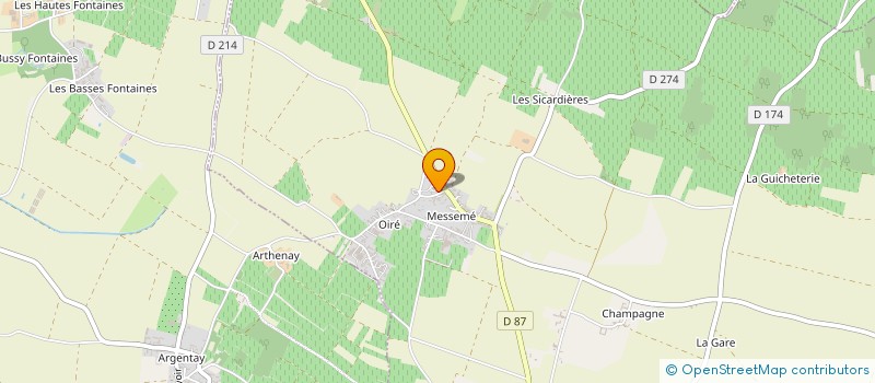 localisation de l'entreprise MICOU  VAUDELNAY