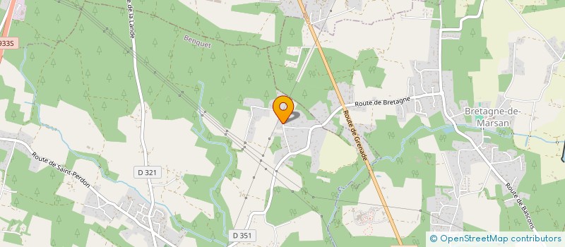 localisation de l'entreprise MICPAS  BENQUET