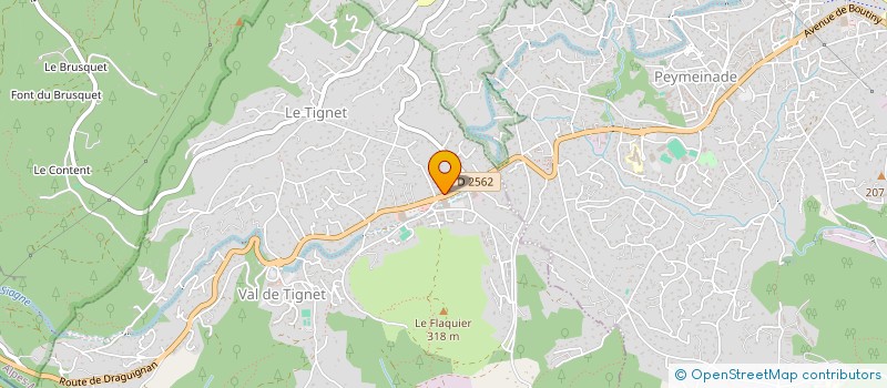 localisation de l'entreprise MICRIS  LE TIGNET