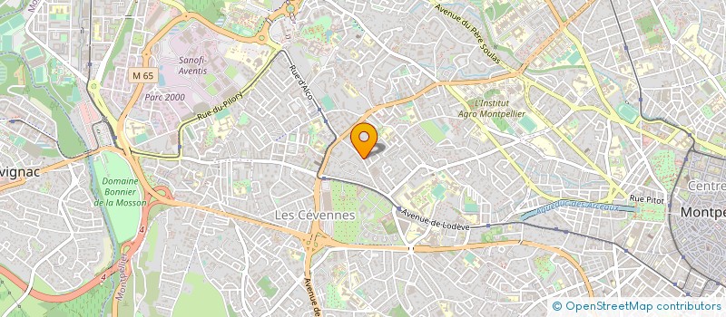 localisation de l'entreprise MICRO 2 MONTPELLIER à MONTPELLIER