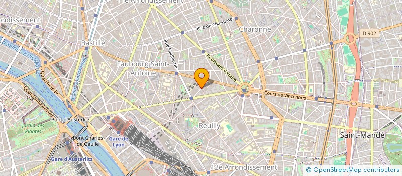 localisation de l'entreprise MICRO AGENCE ISCOM  PARIS