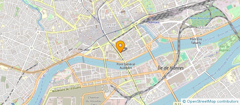 localisation de l'entreprise MICRO ATLANTIQUE CENTER à NANTES