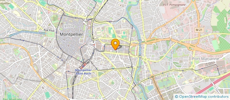 localisation de l'entreprise MICRO BOX à MONTPELLIER