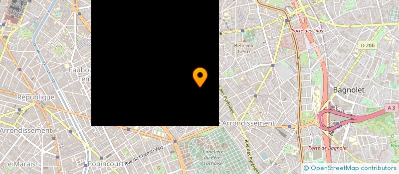 localisation de l'entreprise MICRO BRASSERIE BALTHAZAR à PARIS