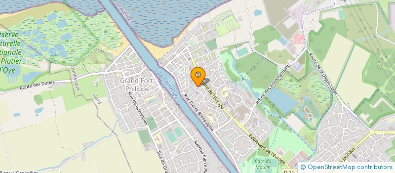 localisation de l'entreprise MICRO BRASSERIE DES DEUX FORTS à GRAVELINES