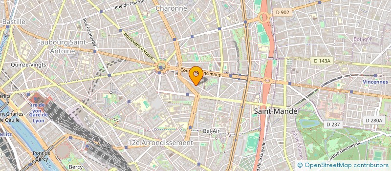localisation de l'entreprise MICRO CAMPUS  PARIS