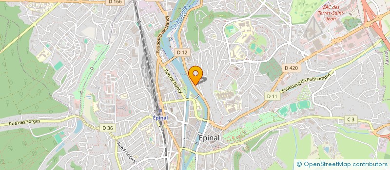 localisation de l'entreprise MICRO CLIMAT  EPINAL