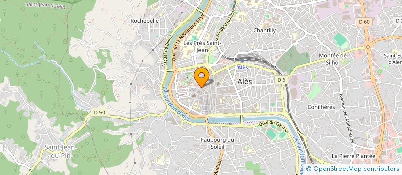 localisation de l'entreprise MICRO.COM à ALES