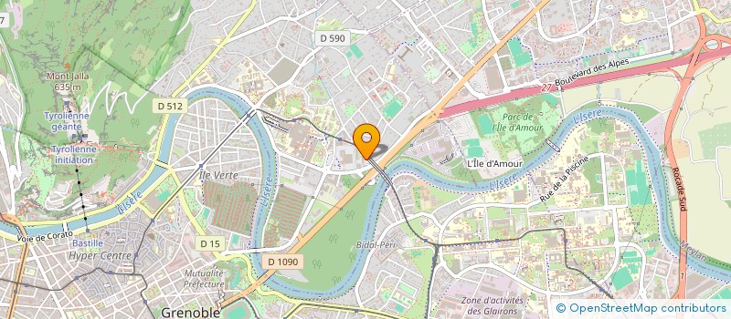 localisation de l'entreprise MICRO COMPUTER CONSEIL  LA TRONCHE