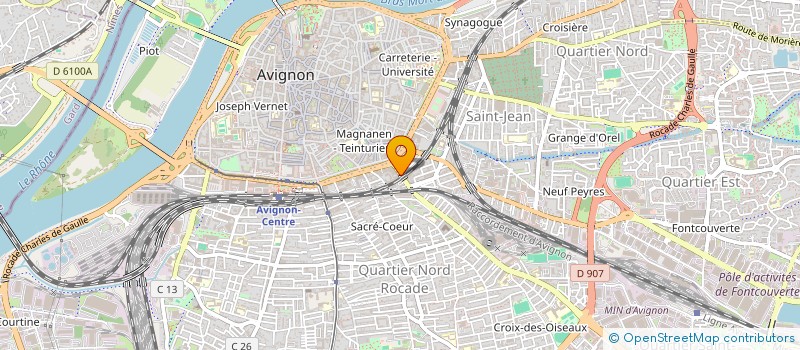 localisation de l'entreprise MICRO CONCEPT DISTRIBUTION à AVIGNON