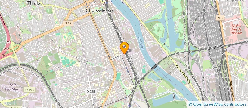 localisation de l'entreprise MICRO CONNEXION SYSTEME à CHOISY-LE-ROI