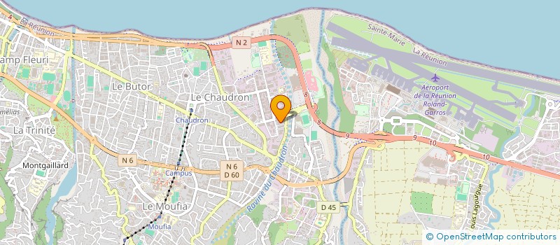 localisation de l'entreprise MICRO CONSEIL INTERNATIONAL R  SAINT-DENIS