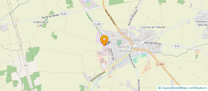 localisation de l'entreprise MICRO-CONTROLE-SPECTRA PHYSICS à BEAUNE-LA-ROLANDE