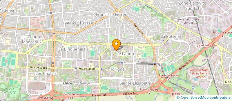 localisation de l'entreprise MICRO COURSES 35  RENNES