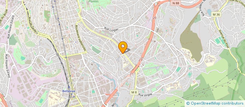 localisation de l'entreprise MICRO CRECHE ABSOLEM à SAINT-ETIENNE