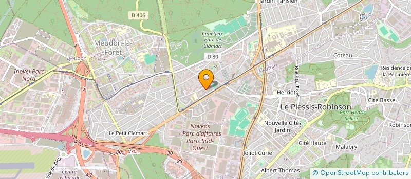 localisation de l'entreprise MICRO-CRECHE BESSAIES à CLAMART