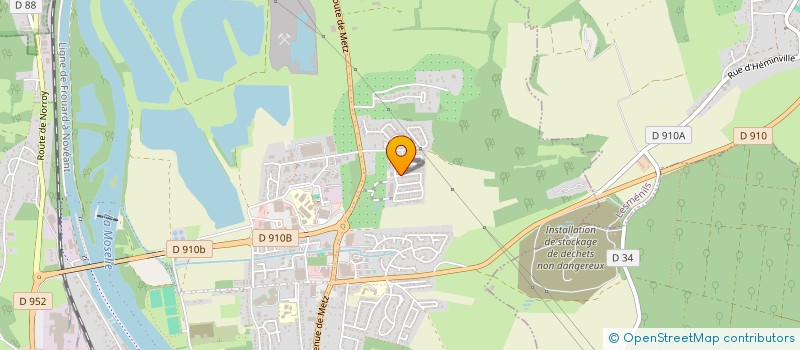 localisation de l'entreprise MICRO-CRECHE BISE 2  PONT-A-MOUSSON