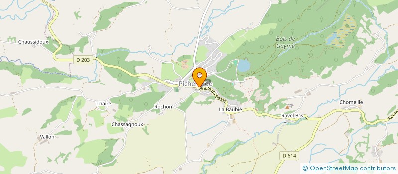 localisation de l'entreprise MICRO CRECHE DES HAUTES TERRES  PICHERANDE