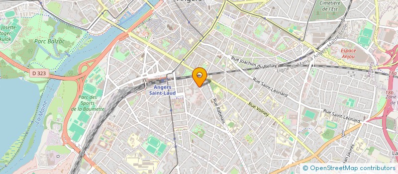 localisation de l'entreprise MICRO-CRECHE LA FAYETTE à ANGERS