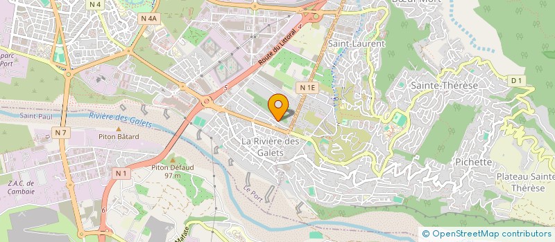 localisation de l'entreprise MICRO-CRECHE LA MAISON DES RYTHMES  LE PORT