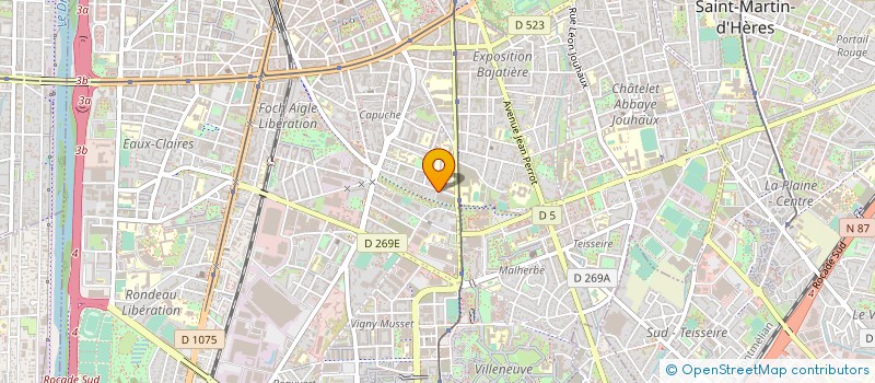 localisation de l'entreprise MICRO CRECHE LES P'TITS GRIMPEURS à GRENOBLE