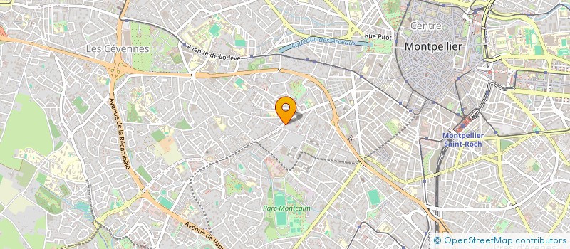 localisation de l'entreprise MICRO CRECHE LES PAPILLONS MULTICOULEURS à MONTPELLIER