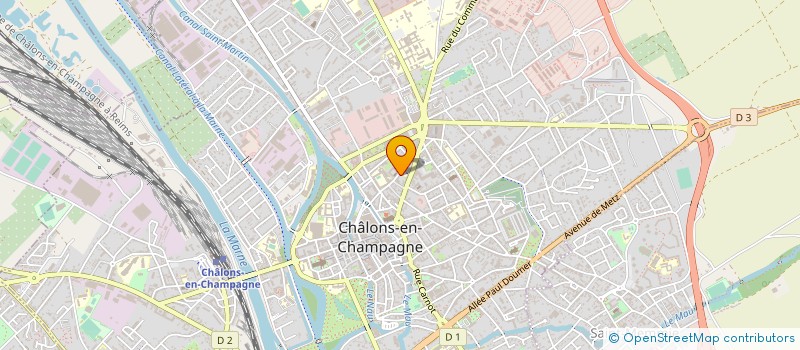 localisation de l'entreprise MICRO-CRECHE LES PETITES GOUTTES D'EAU à CHALONS-EN-CHAMPAGNE