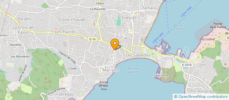 localisation de l'entreprise MICRO-CRECHE LES PTIT'S TRESORS  LA SEYNE-SUR-MER