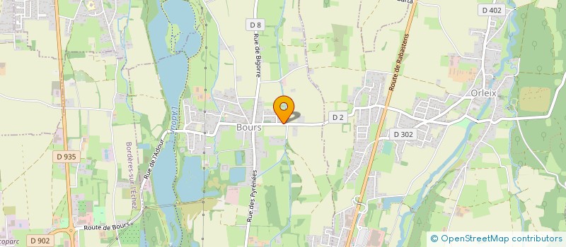 localisation de l'entreprise MICRO-CRECHE MELI-MELO  BOURS