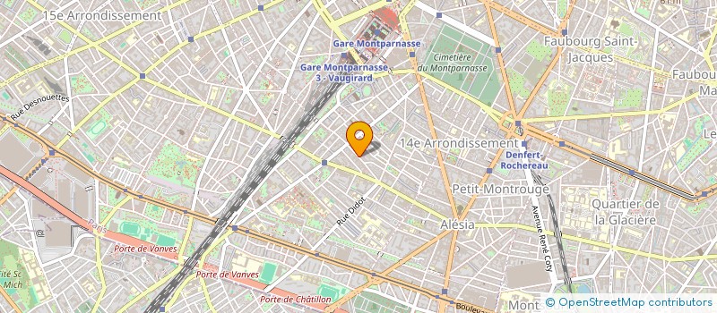 localisation de l'entreprise MICRO-CRECHE PAPIER BULLE  PARIS