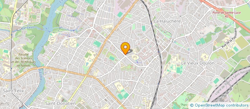 localisation de l'entreprise MICRO-CRECHE PATAQUES DU PETIT BEL AIR à NANTES