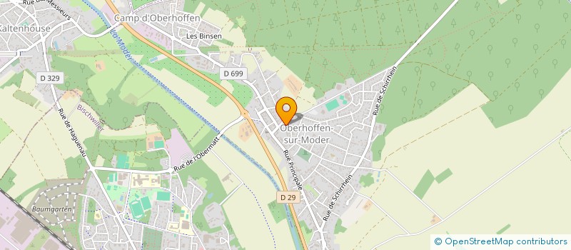 localisation de l'entreprise MICRO CRECHES CDK à OBERHOFFEN-SUR-MODER