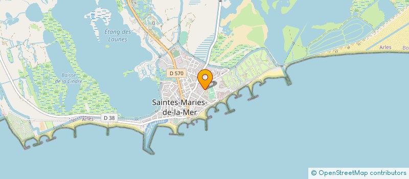 localisation de l'entreprise MICRO-CREHE PAPOTI à SAINTES-MARIES-DE-LA-MER