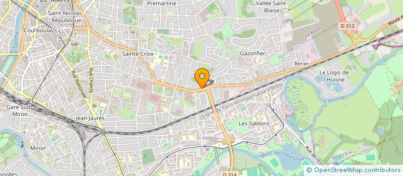 localisation de l'entreprise MICRO DEFI à LE MANS