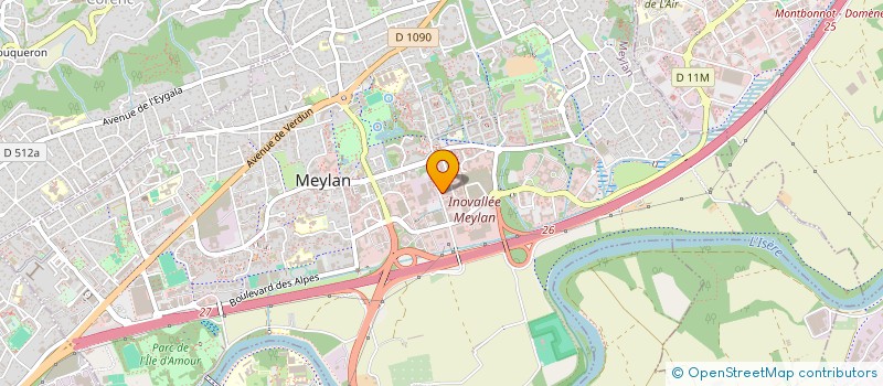 localisation de l'entreprise MICRO DESIRS SOLUTIONS à MEYLAN