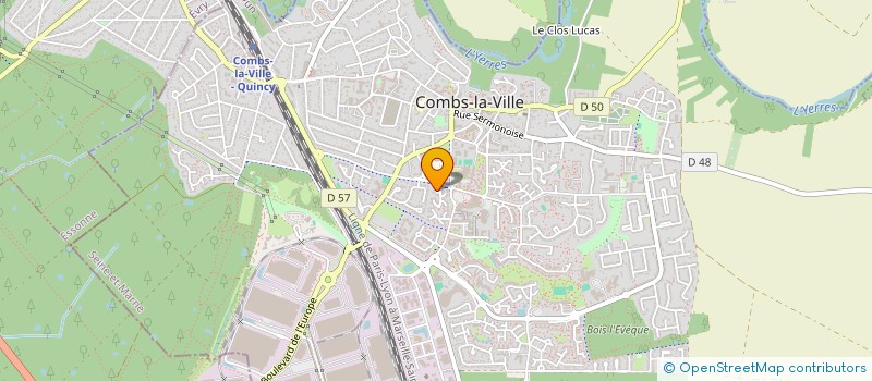 localisation de l'entreprise MICRO EDUCATION  COMBS-LA-VILLE